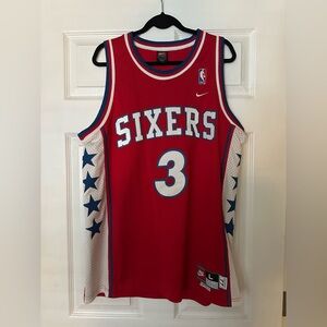 Nike Philadelphia Sixers Allen Iverson 77 Jersey